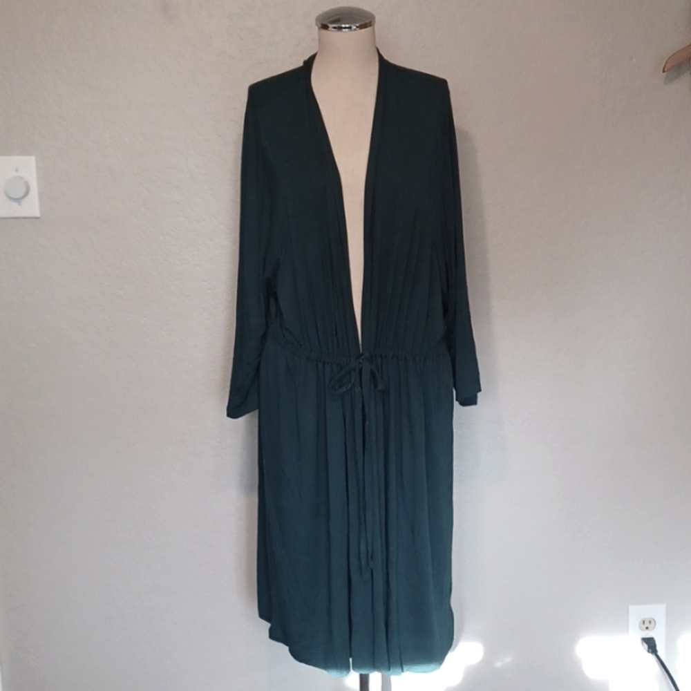 Torrid Super Soft Knit Green Robe Size 3